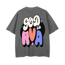 Load image into Gallery viewer, God Is In RVA - Vintage Wash Drop Shoulder