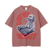 Load image into Gallery viewer, DJ NOT NICE - Concert Tee - Adult Vintage Wash Drop Shoulder