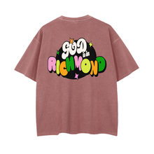 Load image into Gallery viewer, God Is In RVA - Vintage Wash Drop Shoulder