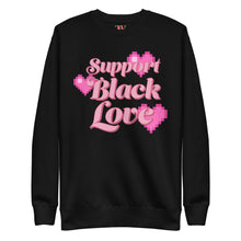 Load image into Gallery viewer, Support Black Love Electric Pink