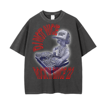 Load image into Gallery viewer, DJ NOT NICE - Concert Tee - Adult Vintage Wash Drop Shoulder
