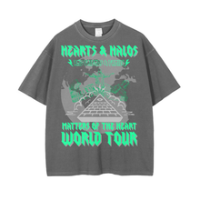 Load image into Gallery viewer, Hearts &amp; Halos - Vintage Wash Drop Shoulder
